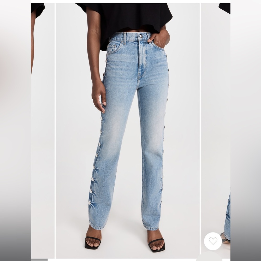 Khaite Studded Danielle Jeans